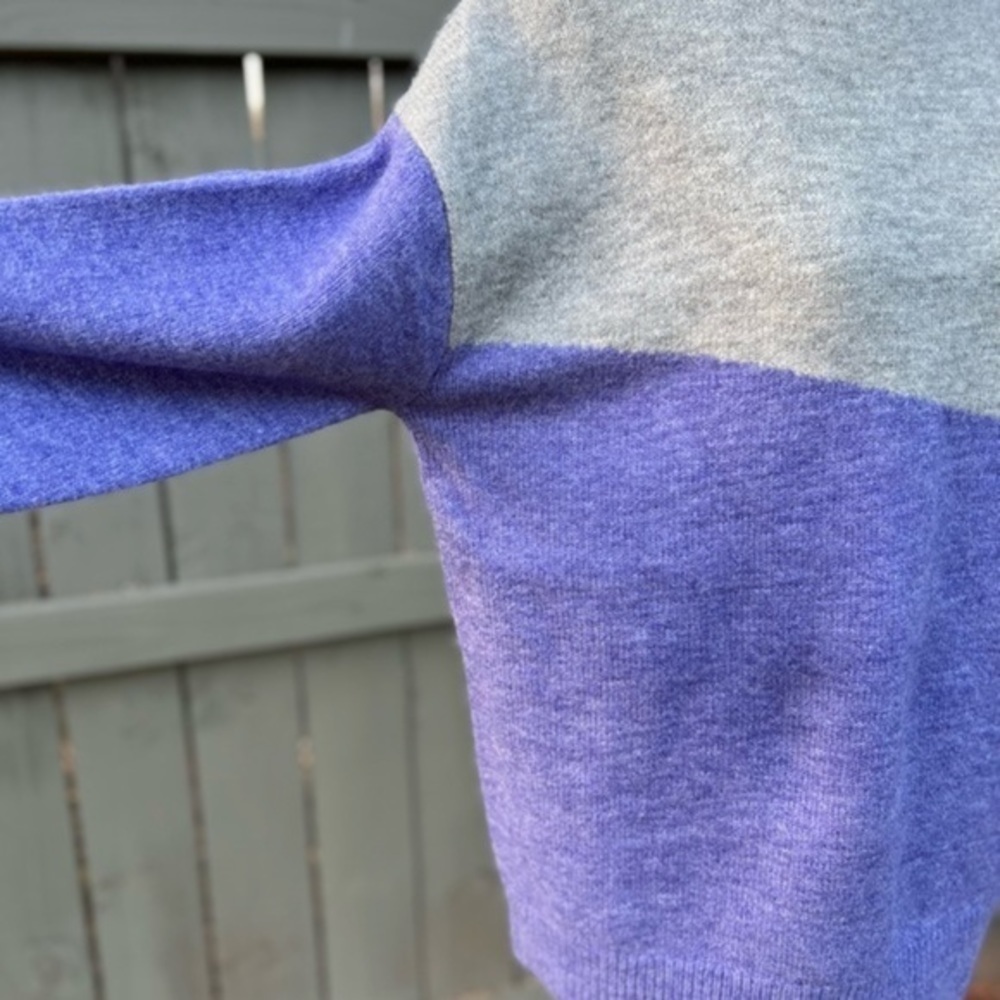 Kerisma Soft Color Block High Neck Sweater - image 5